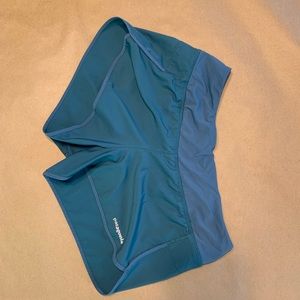 Patagonia Blue and Green Athletic Shorts